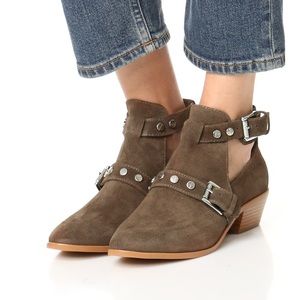 NWOT Rebecca Minkoff Abigail suede booties 8.5